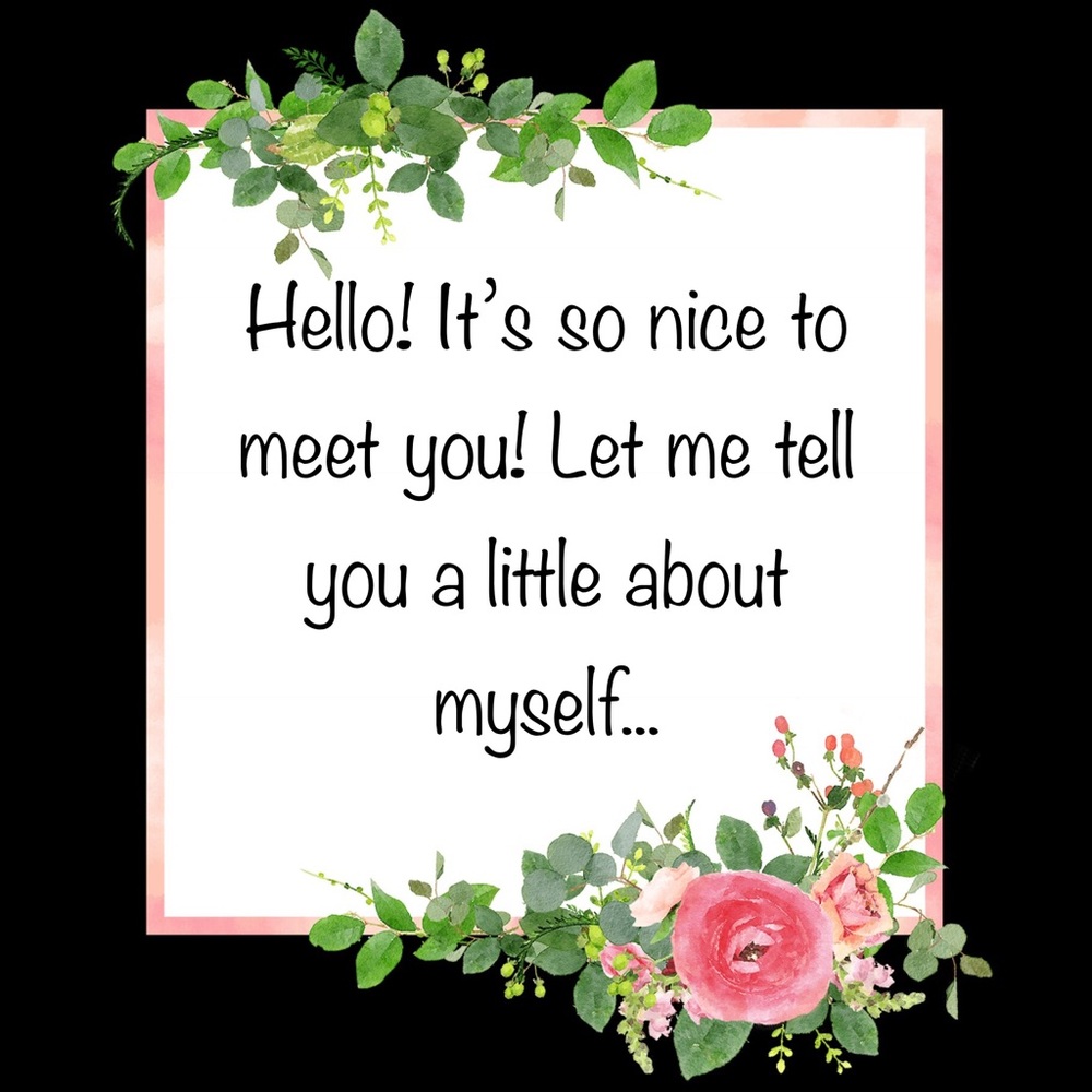 Welcome! My name is Charity 🙂